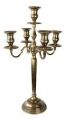 Brass antique wedding candelabra