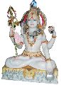 24 Inch Marble Lord Shiva Statue
