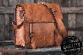 Handmade Leather School Laptop Bag