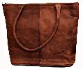Handmade Leather Shoulder Tote Bag