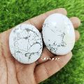 Howlite Palm Stone