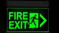 Fire Exit LED Name Plates