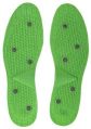 Green acupressure foot insole