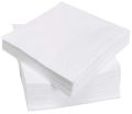Cotton Rectangular White Plain tissue paper