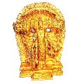 Gold Plated Brass Vishnu Statue