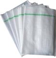 White Plain Printed Keshav Polymers pp woven bags