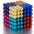 MAGNETICKS 5mm Multi-Color Magnetic Balls - Pack of 216 - 6 Colors