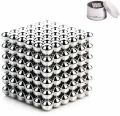 MAGNETICKS 5mm Neodymium Magnetic Balls - Silver Color - Pack of 216