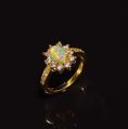 Ethnic Gold Plated Ring