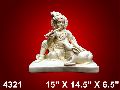 Lord Krishna Ivory Statue
