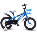 20 Inch Blue & White Kids Bicycle