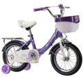 20 Inch Purple & White Kids Bicycle