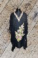 Short Kashmiri Kaftan With Floral Embroidery