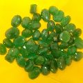 Green emerald quartz stone