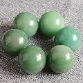 Swara Crystal green aventurine agate stone balls