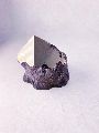 swara crystal Grey natural pyrite point stone