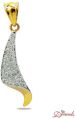 Wholesale Good Price Custom White Gold 925 Sterling Silver Women Pendant Set Fashion Unisex Diamond