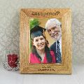 BROWN Natural wooden photo frame