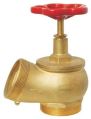 Brass fire hose valve