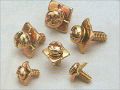 Copper Steel MS SS & others as per requirements brass captive screws
