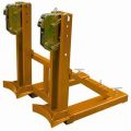 Mild Steel Yellow Vimal double drum claw forklift attachment