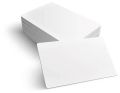 Square Rectangle PVC White Photo Id Card