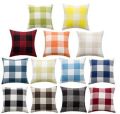 Checked Cushion Covers