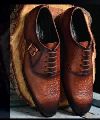 Mens Cow Crust Leather Formal Shoes