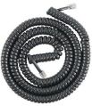Sansri 48 V Black telephone coiled cord