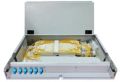 Stainless Steel Grey liu-rackmount fiber optic termination box
