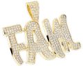 3.05 Carat Custom Diamond Pendant Hip Hop In 14 Yellow Gold For Men&amp;amp;amp;amp;amp;rsquo;s