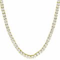 7.20 Carat Hip Hop Diamond Necklace Yellow Gold For Men&amp;amp;amp;amp;amp;rsquo;s