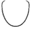 Hip Hop jewellery Mens Black Diamond Chain Necklace mens black 14k white gold diamond chain necklace