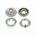 Steel Metal Round Polished ring snap buttons