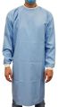 Non Woven Blue Plain Full Sleeve Surgical Gown