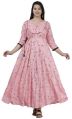 Cotton Rayon Gown For Womens And Girls
