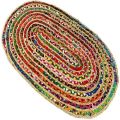 Indian Hand Woven Cotton Chindi Rag Rugs