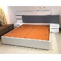 storage double bed