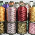 100 Polyester Lakhani 400 Colors On Our Color Card Your Colors are Welcome Polyester Embroidery Thread