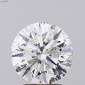 3.01 Round Brilliant F VS2 CVD TYPE 2A IGI Certified Lab Grown Polish Diamond