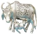 silver cow calf idol