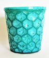 Green Glass Candle Votive