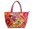 Multi Color Embroidered cotton embroidery handbags