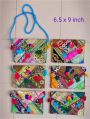 Cotton Multi Color Printed sling handbags