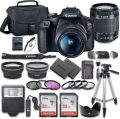 Canon EOS Rebel T7 DSLR Camera Bundle with Canon EF-S 18-55mm f/3.5-5.6 is II Lens + 2pc SanDisk 32G