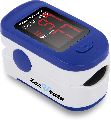 Zacurate 500BL Fingertip Pulse Oximeter Blood Oxygen Saturation Monitor with Batteries and Lanyard