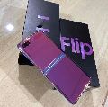Plastic Square Purple Polished samsung galaxy z flip 8gb smart phone