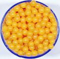 Round Yellow bullion mango balls candy