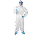 White and Blue safety ppe kit