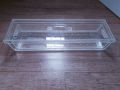 Plastic Rectangular Transparent sterilization cidex instrument tray